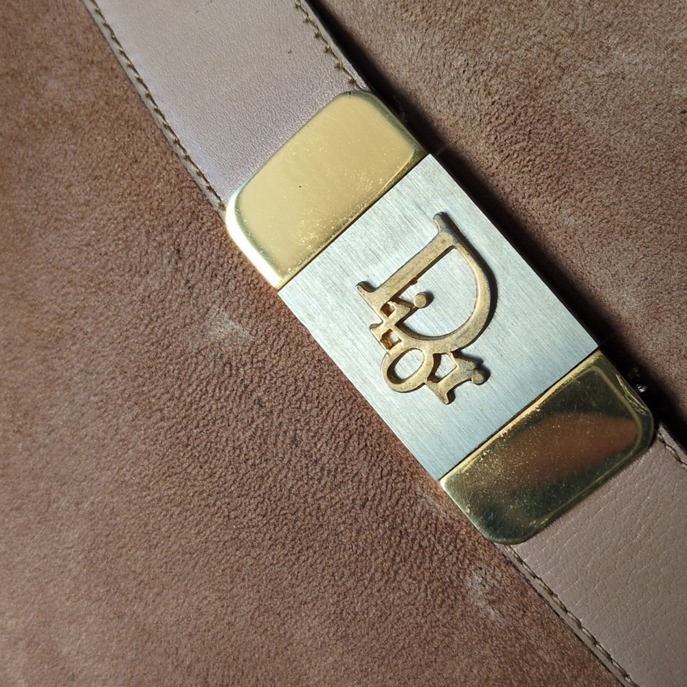 Dior Tan and Gold Accent Bag - Picture 13 of 17